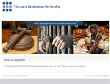 Tablet Screenshot of lawdevelopment.com